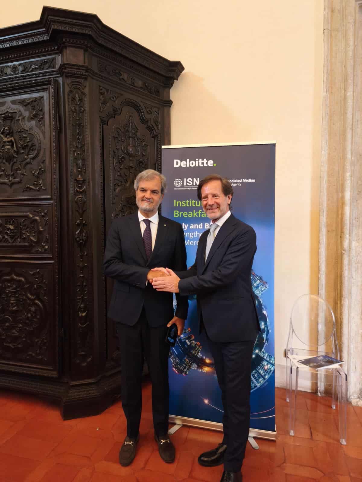 L’ambasciatore brasiliano Mosca de Souza: “Italia e Brasile possono fare molto di più”