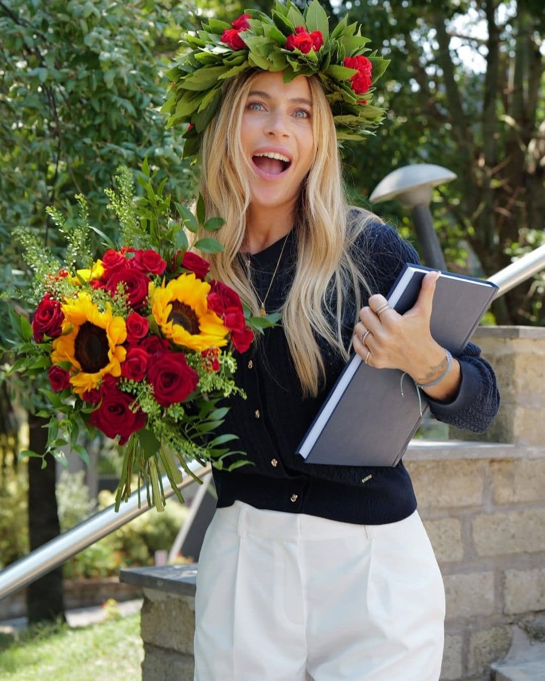 Eleonora Pedron festeggia la Laurea magistrale in Psicologia: «La vita è fatta per il 20 per cento da quello che ti succede e per l’80 da come reagisci»