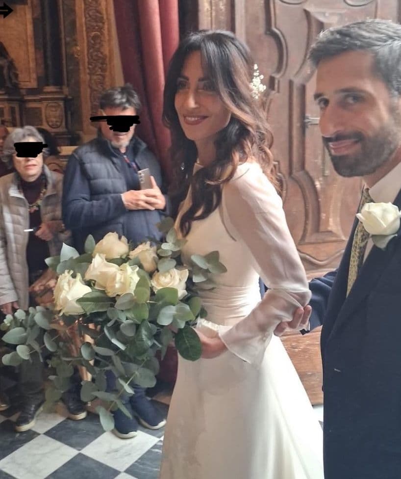 Giorgia Cardinaletti e Francesco Bechis si sono sposati