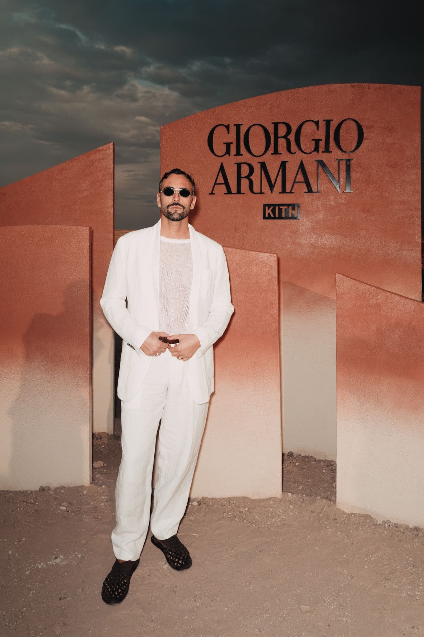 Giorgio Armani e Kith: insieme, nel deserto, per presentare Dreams of the Dune