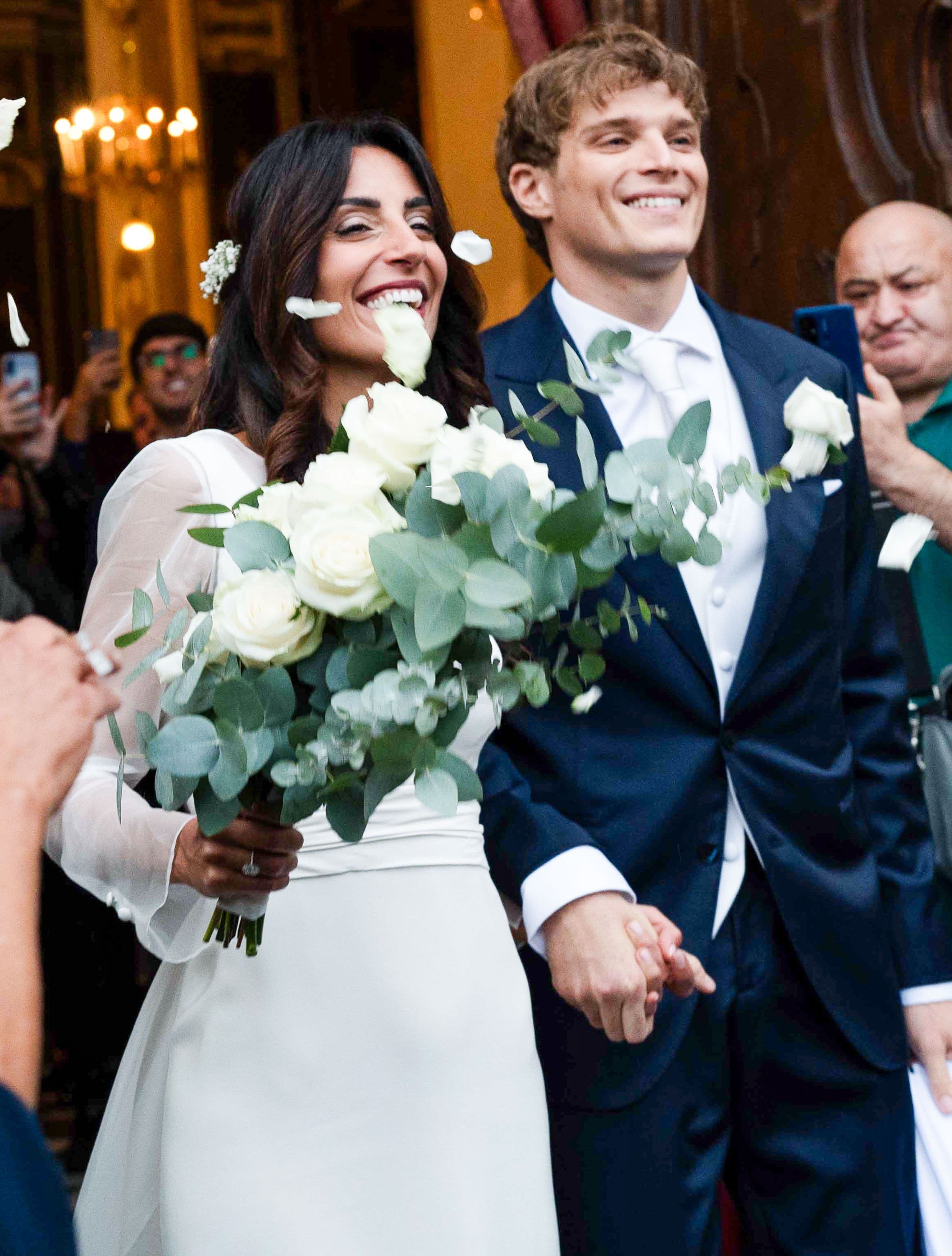Giorgia Cardinaletti e Francesco Bechis, il matrimonio a Fabriano: tutte le foto e il racconto
