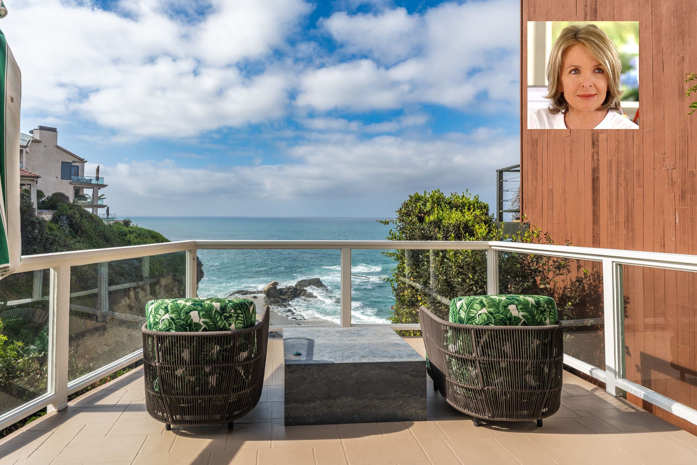 Diane Keaton, in vendita la sua villa a Laguna Beach, affacciata sul Pacifico