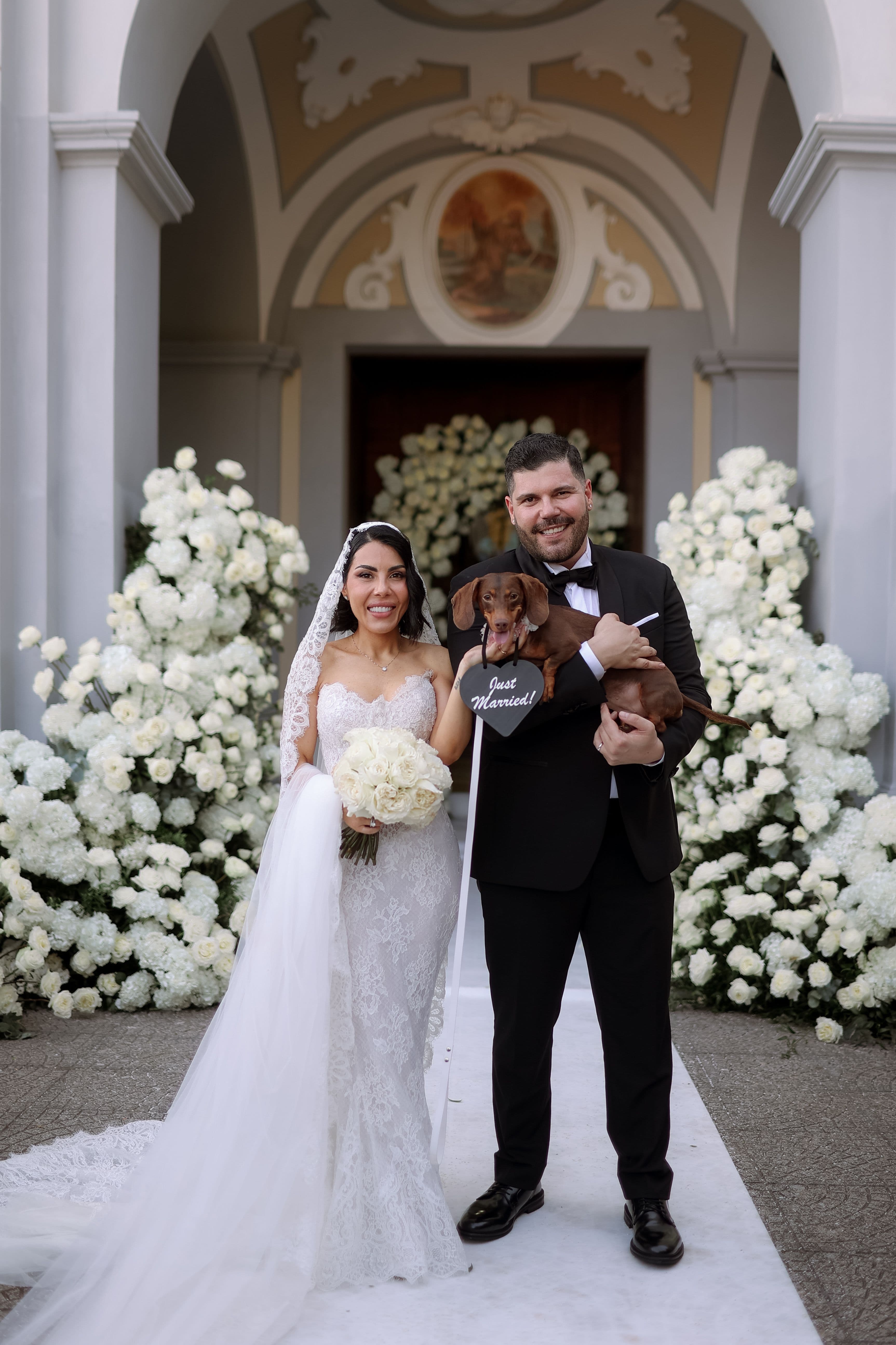 Salvatore Esposito e Paola Rossi si sono sposati: la prima foto da marito e moglie