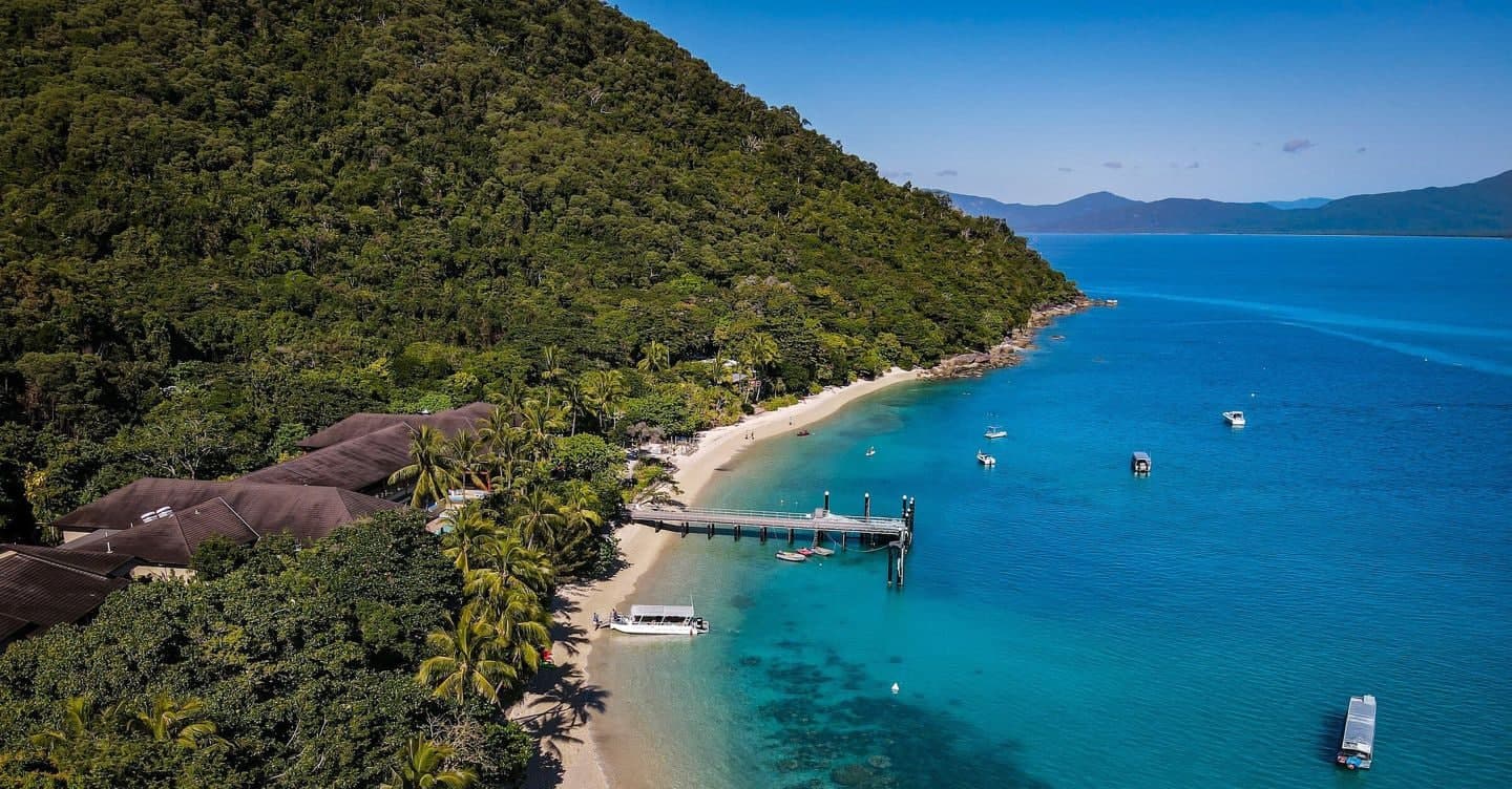 Rotta nel Queensland a Cairns porta di accesso alla grande barriera corallina