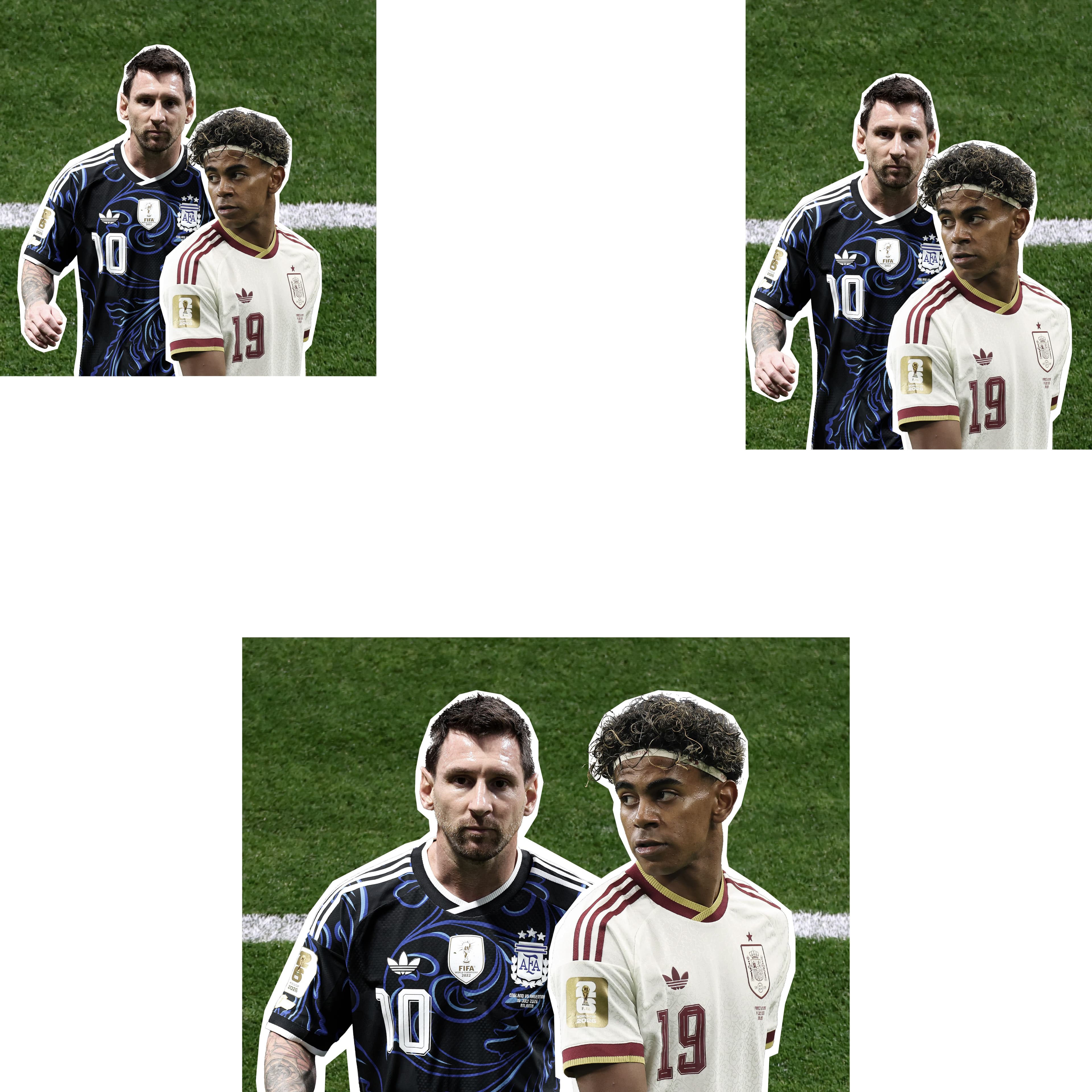 Lionel Messi e Lamine Yamal: vent'anni, due campioni, una finale