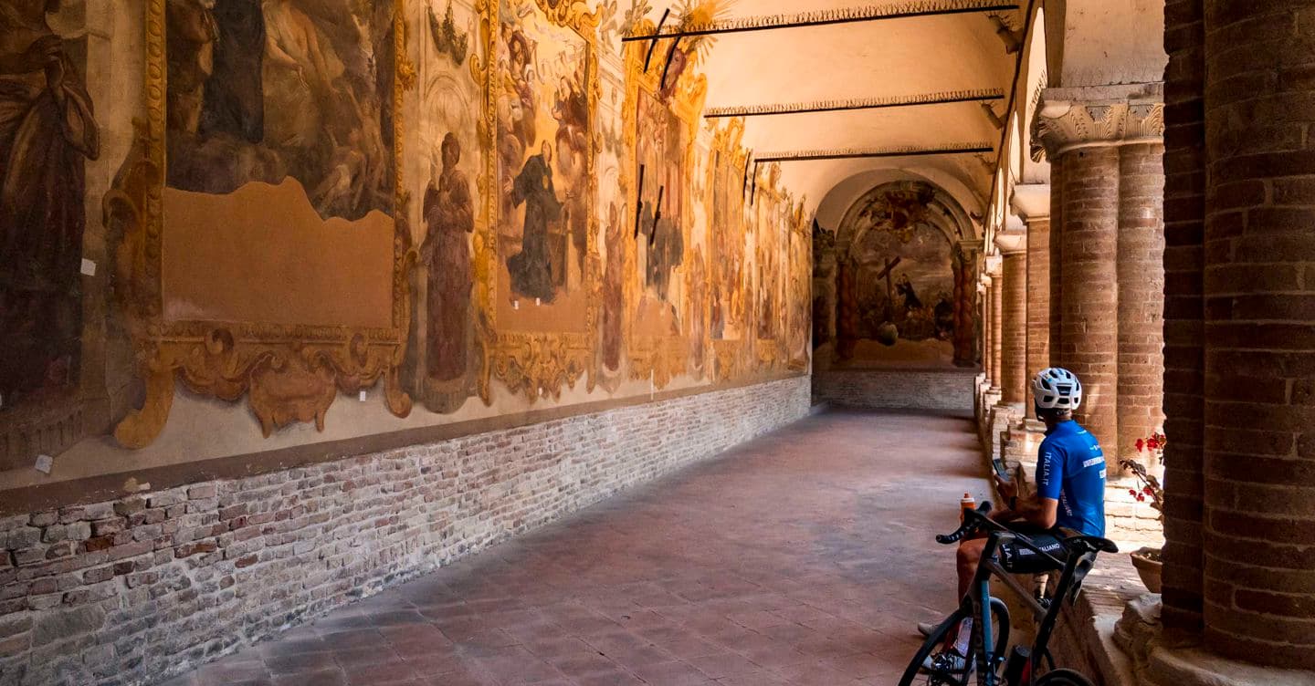 Nelle Marche in bici, la quieta meraviglia della scoperta