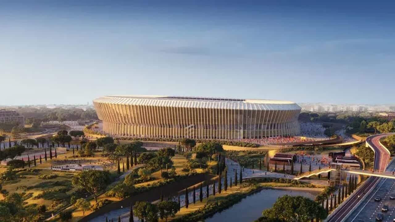 Cosa c’è intorno al futuro stadio della Roma, letteralmente