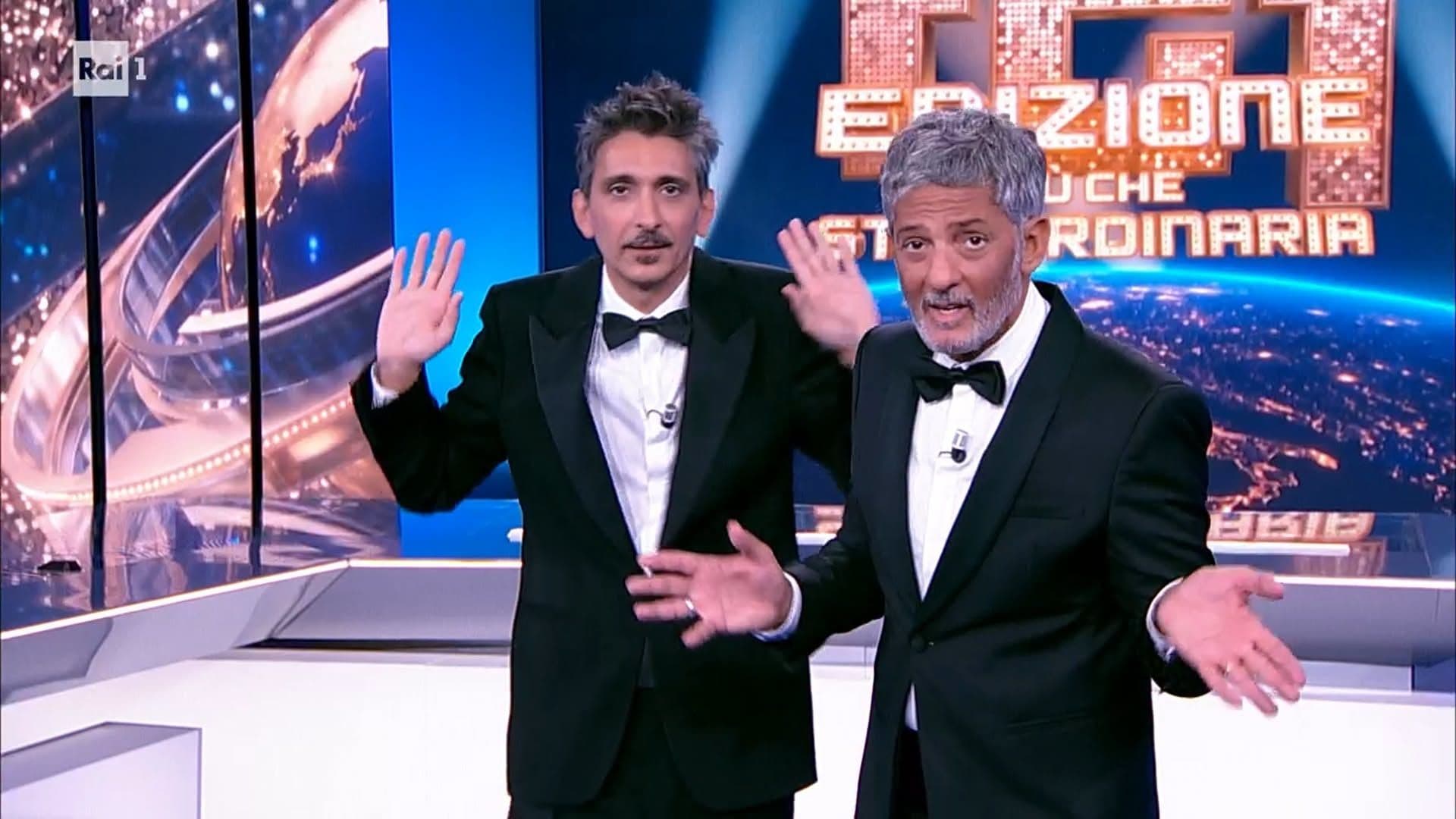 Fiorello ricorda come si fa la tv e accende coraggiosamente una luce sull'isolamento del Sud del quale i telegiornali non parlano