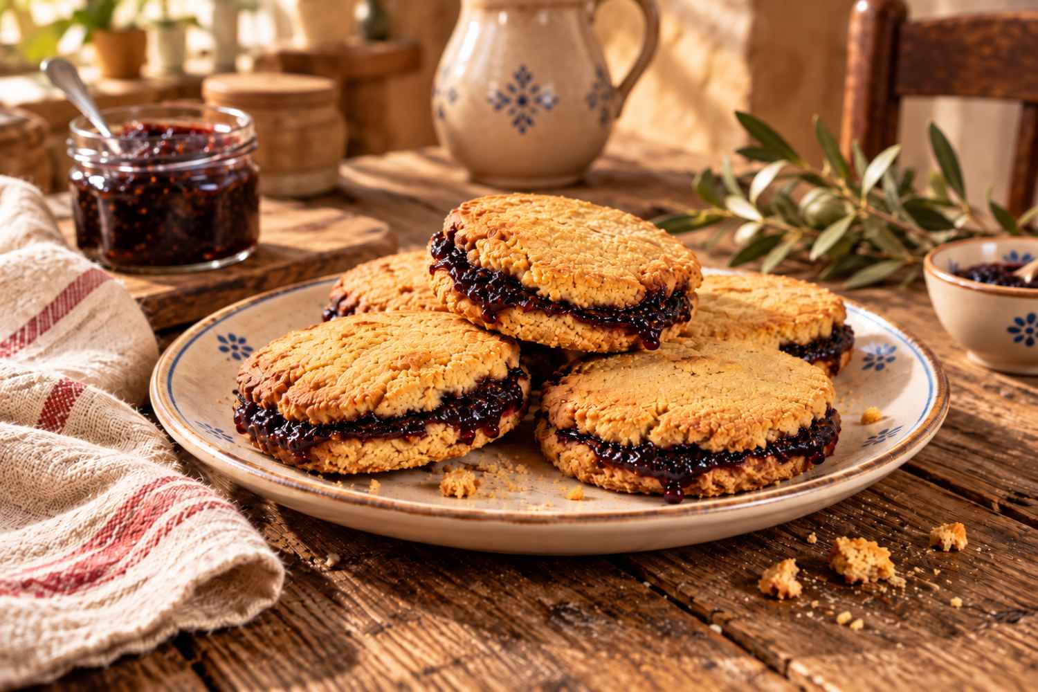 Prima dei biscotti industriali c’erano loro: i dolcetti salentini con farina d’orzo e marmellata che meritano di essere riscoperti