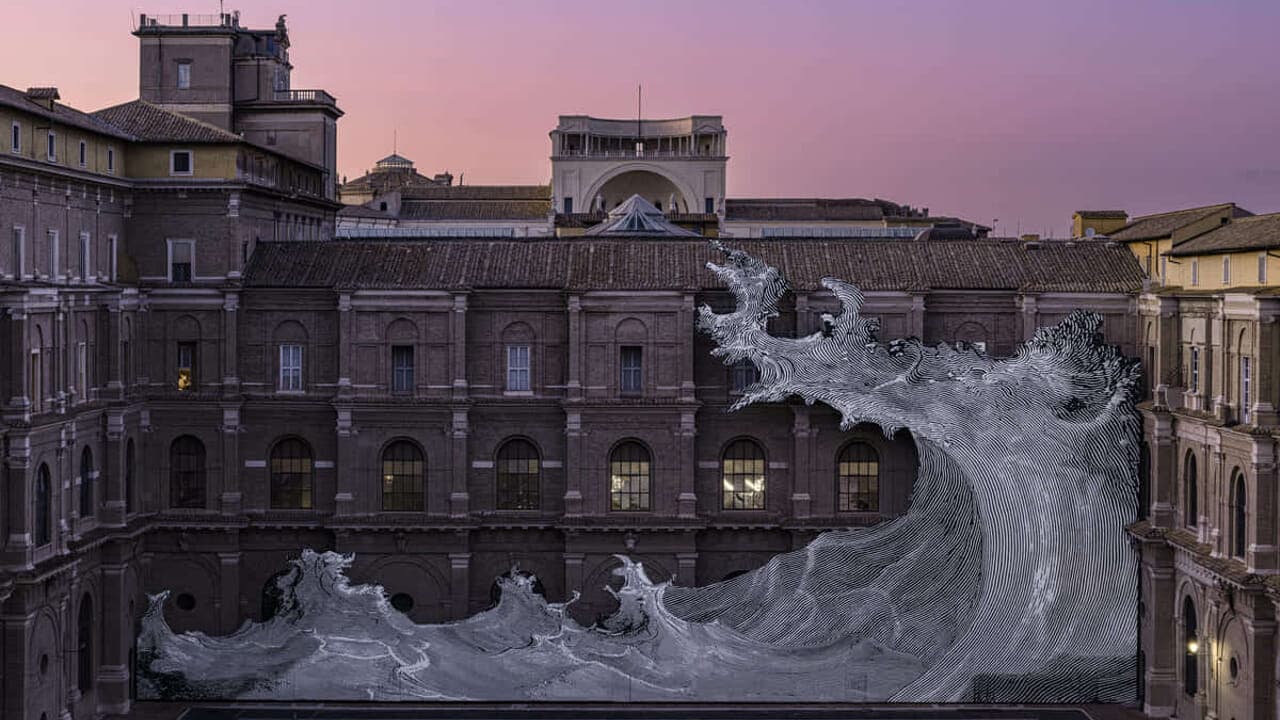La creazione di JR tra i documenti papali: l'incontro tra la Biblioteca Vaticana e l'arte moderna