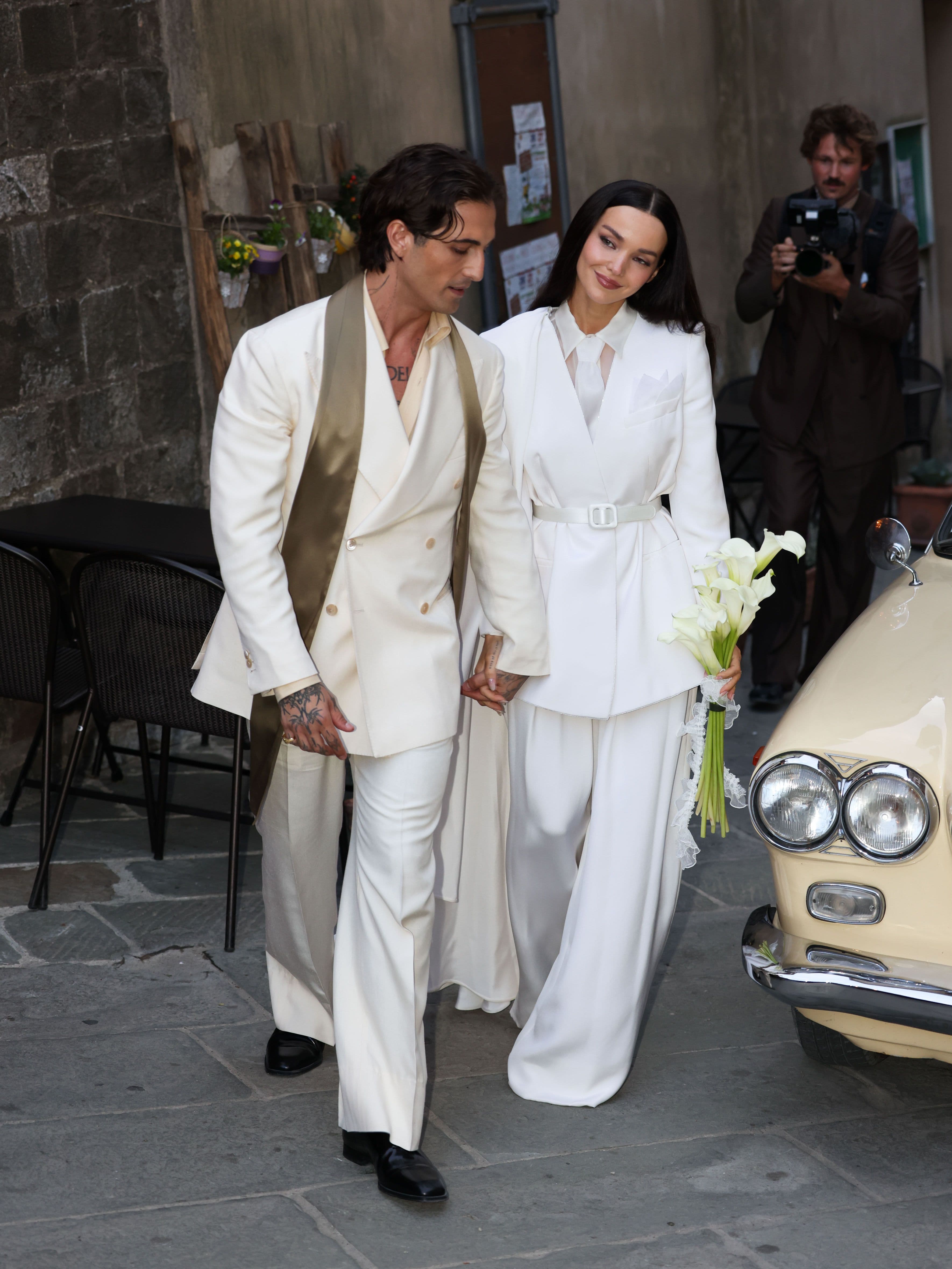 I Måneskin al matrimonio di Damiano David e Dove Cameron (senza foto ufficiali)