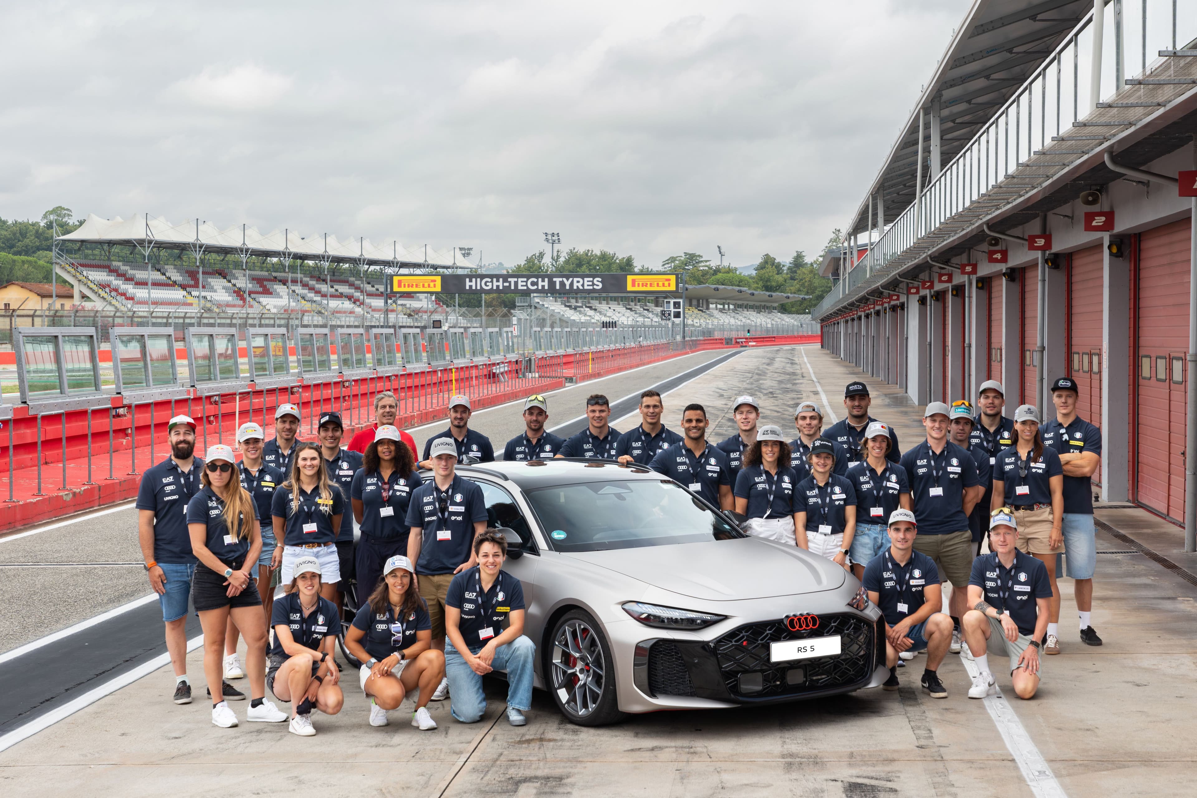 Audi e FISI a Imola: che faccia fa un campione quando torna principiante?