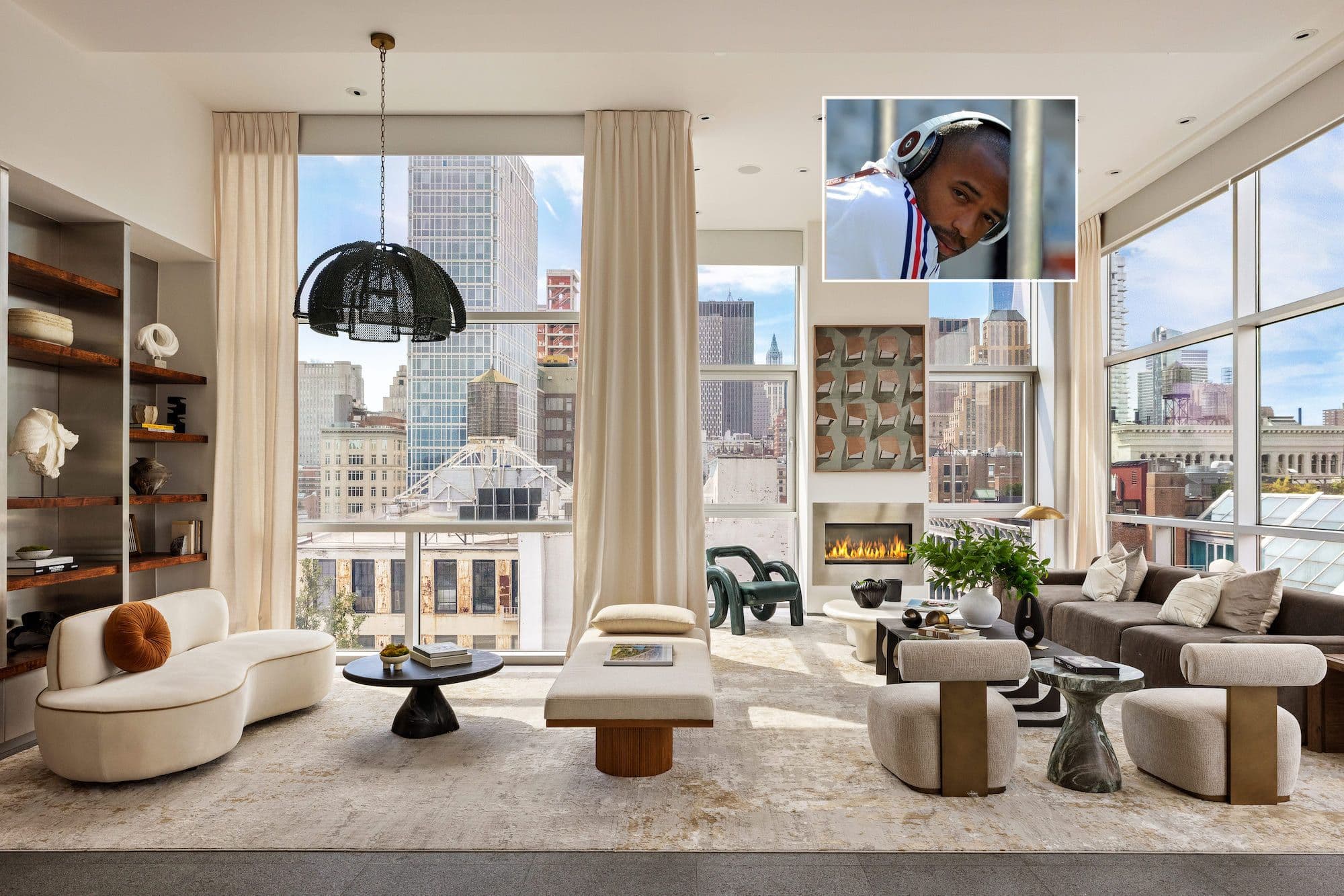 Thierry Henry mette in vendita la sua casa dei sogni a New York