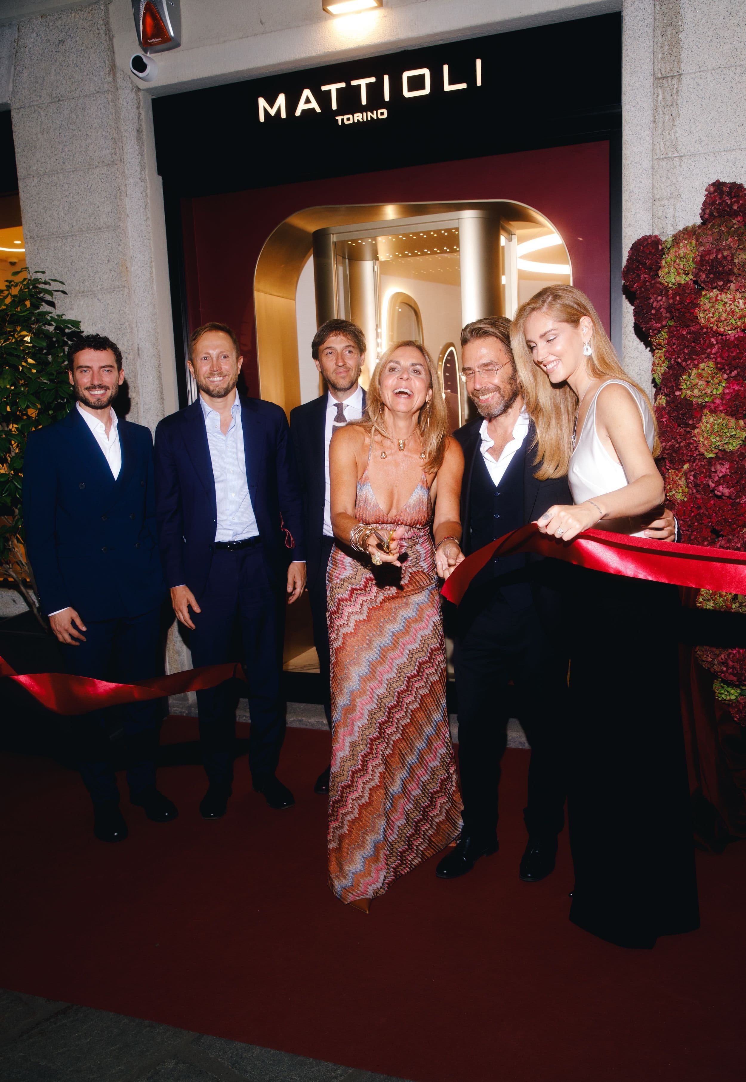 Mattioli ha celebrato l'apertura della nuova boutique nel cuore di Milano